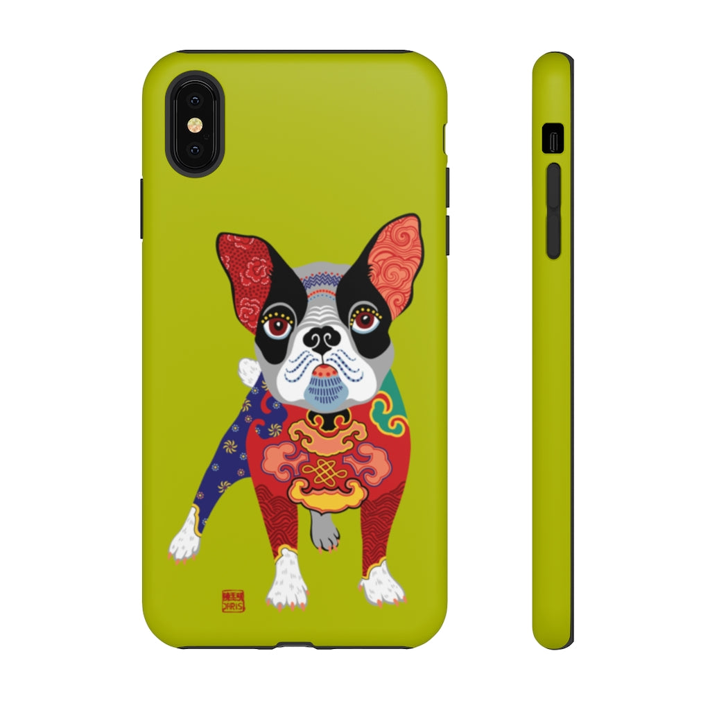 Chinese Zodiac iPhone Case and Chinese Zodiac Samsung Phone Cover featuring 12 Chinese Zodiac Animals. Impact resistant tough Chinese Astrology mobile phone case. Supports wireless charging. Designer mobile phone case made in the USA.