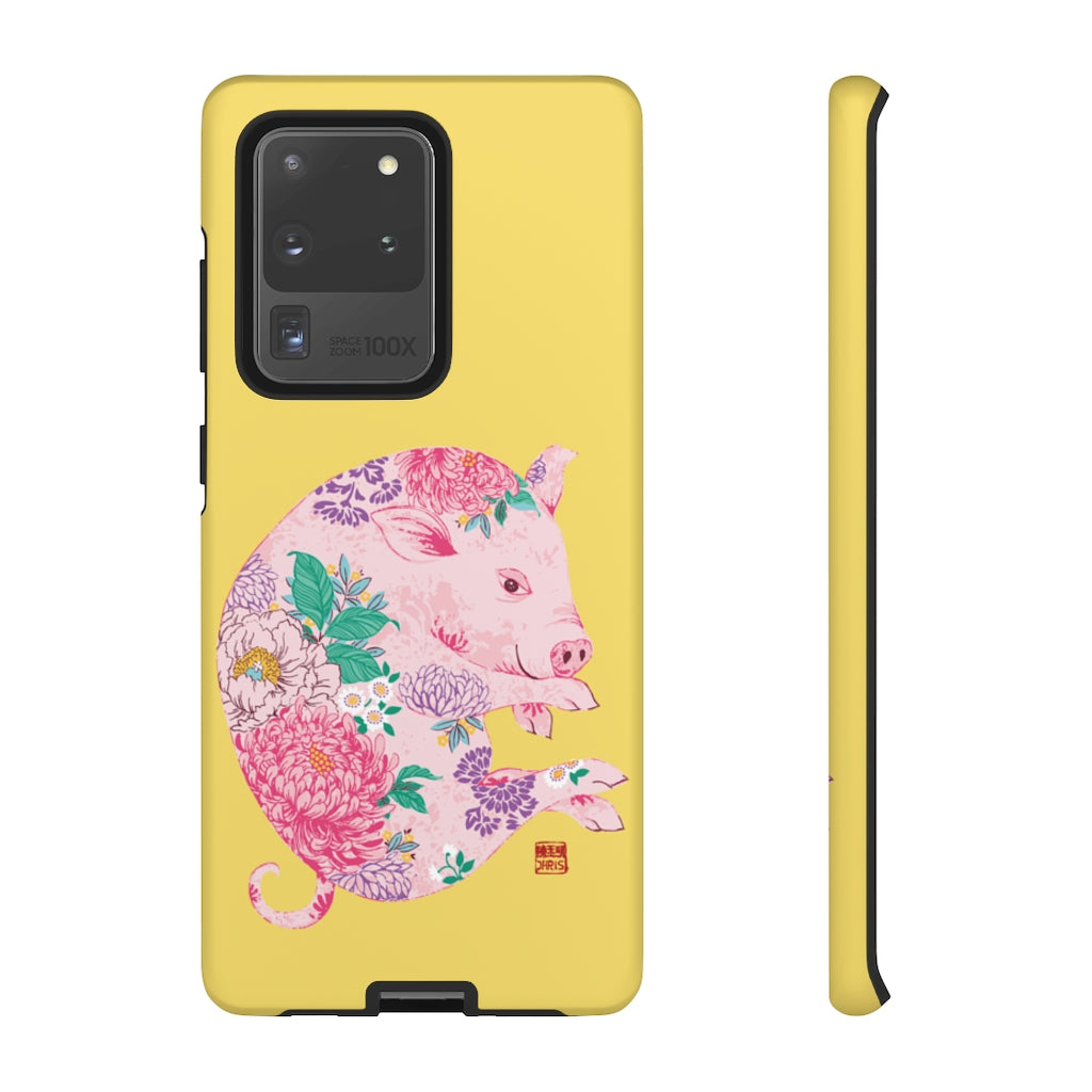 Chinese Zodiac iPhone Case and Chinese Zodiac Samsung Phone Cover featuring 12 Chinese Zodiac Animals. Impact resistant tough Chinese Astrology mobile phone case. Supports wireless charging. Designer mobile phone case made in the USA.