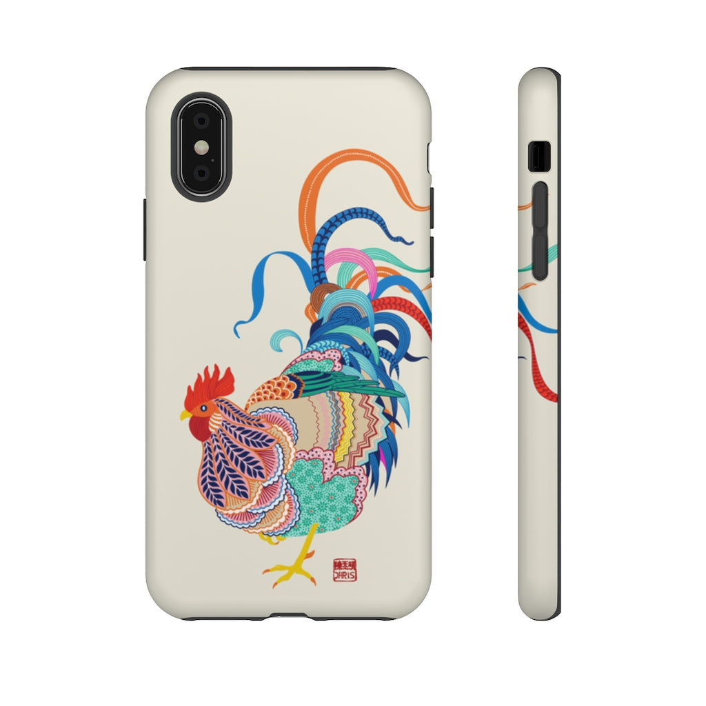 Chinese Zodiac iPhone Case and Chinese Zodiac Samsung Phone Cover featuring 12 Chinese Zodiac Animals. Impact resistant tough Chinese Astrology mobile phone case. Supports wireless charging. Designer mobile phone case made in the USA.