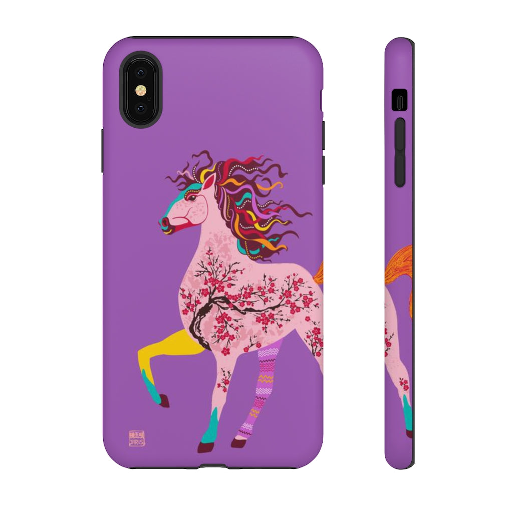 Chinese Zodiac iPhone Case and Chinese Zodiac Samsung Phone Cover featuring 12 Chinese Zodiac Animals. Impact resistant tough Chinese Astrology mobile phone case. Supports wireless charging. Designer mobile phone case made in the USA.