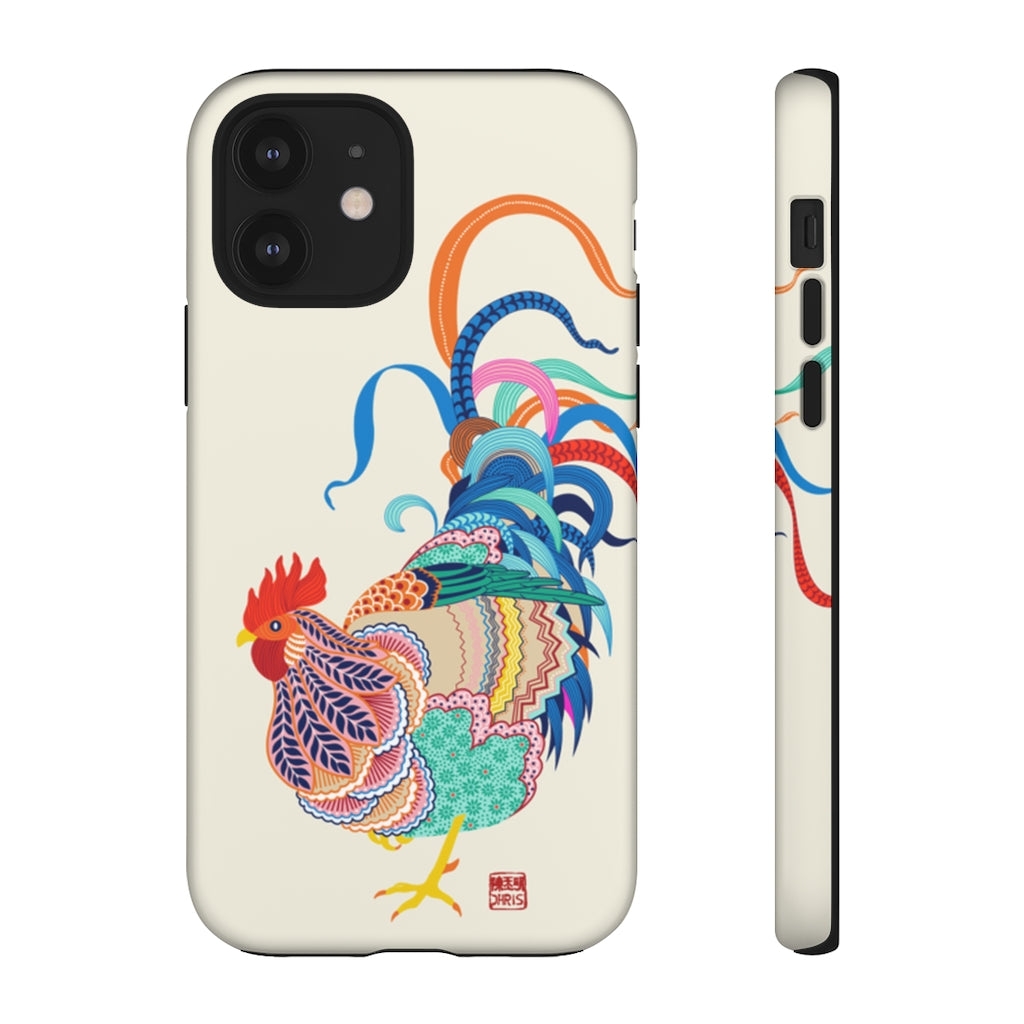 Chinese Zodiac iPhone Case and Chinese Zodiac Samsung Phone Cover featuring 12 Chinese Zodiac Animals. Impact resistant tough Chinese Astrology mobile phone case. Supports wireless charging. Designer mobile phone case made in the USA.